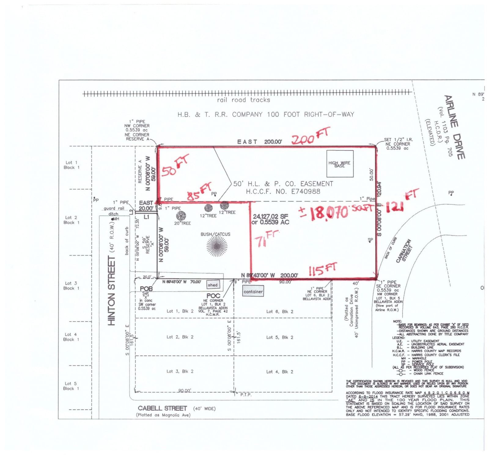 Real estate property located at 0 Carnation, Harris, Independence Heights, Houston, TX, US