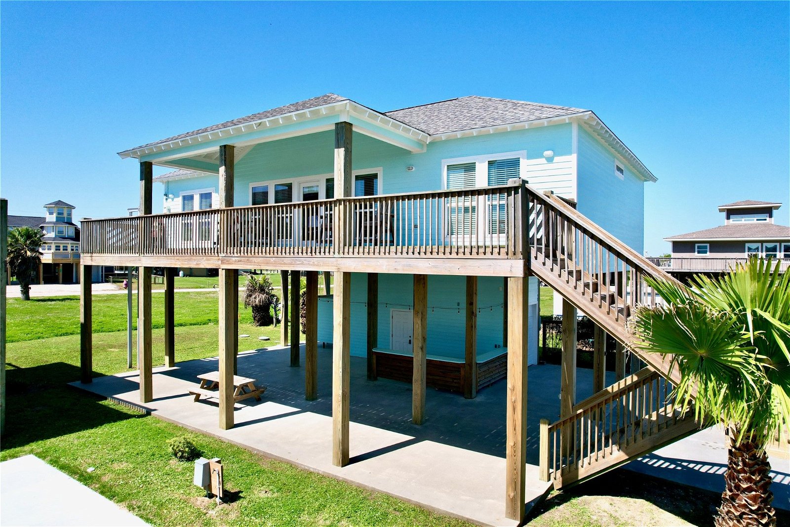 Real estate property located at 829 Johnson Crawford, Galveston, Port Bolivar, TX, US