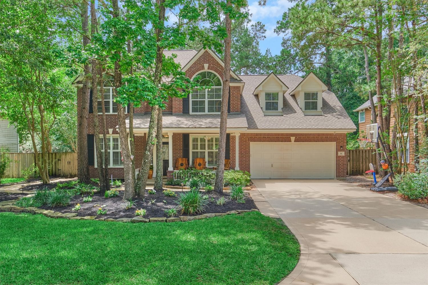 Real estate property located at 51 Alden Glen, Montgomery, The Woodlands Alden Bridge, The Woodlands, TX, US