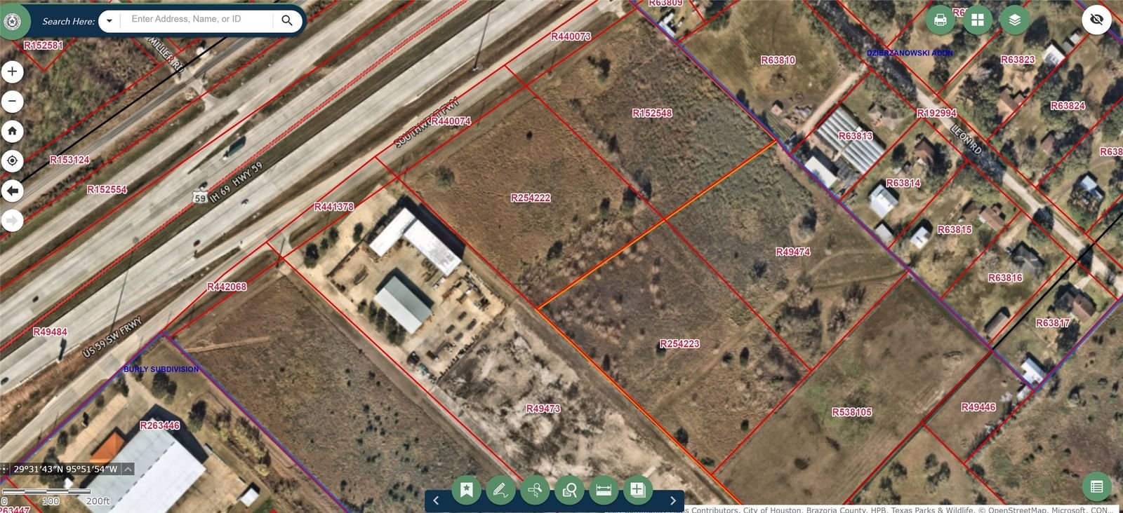 Real estate property located at 3227 US Highway 59 South, Fort Bend, EMMA MEYER, Rosenberg, TX, US