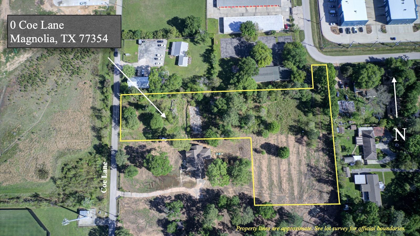 Real estate property located at 0 Coe Ln, Montgomery, Taylor Thomas, Magnolia, TX, US