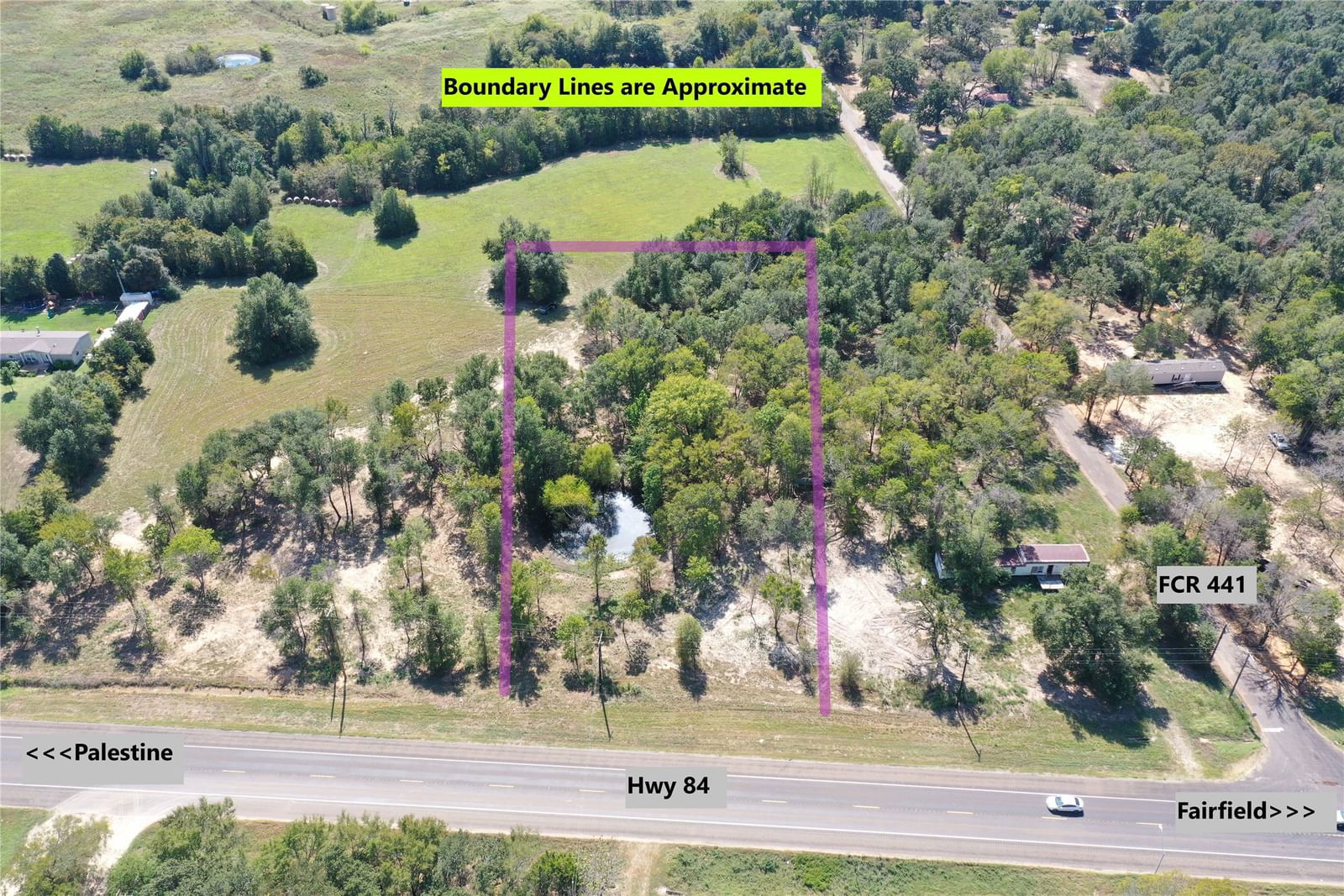 Real estate property located at TBD US Highway 84, Freestone, None, Fairfield, TX, US