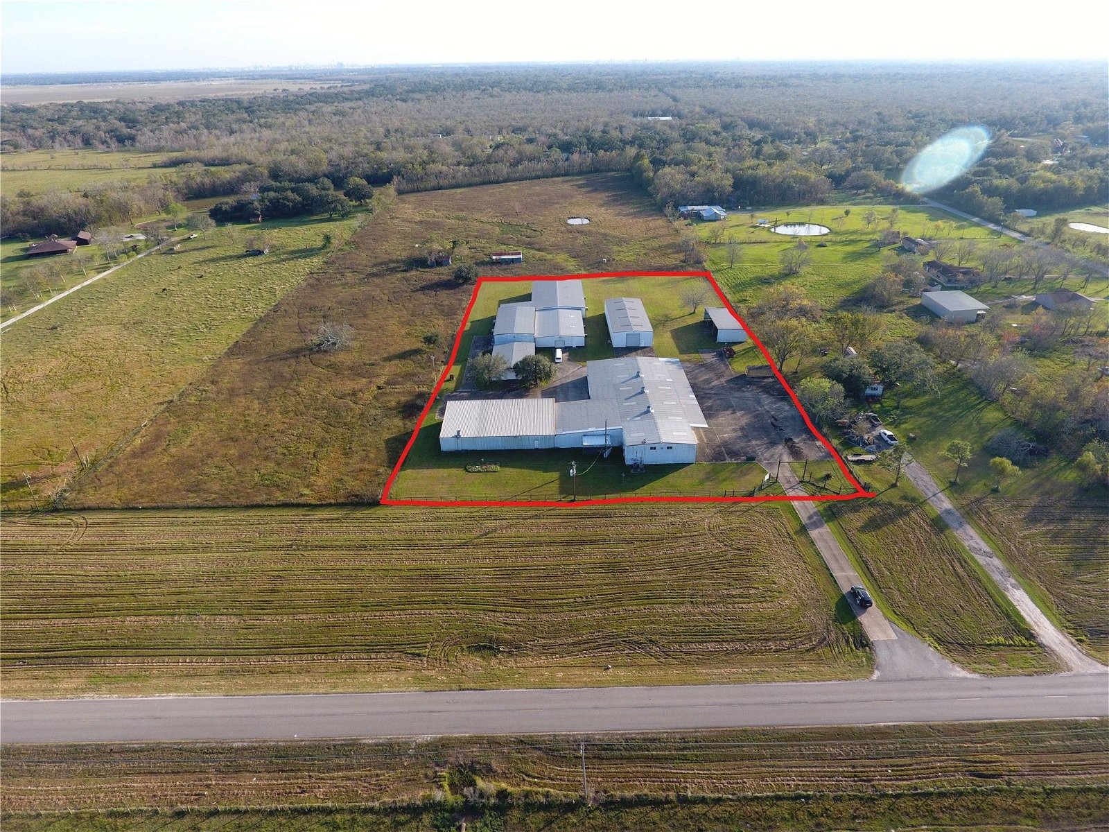 Real estate property located at 1421 County Road 223, Brazoria, S F Austin, Clute, TX, US