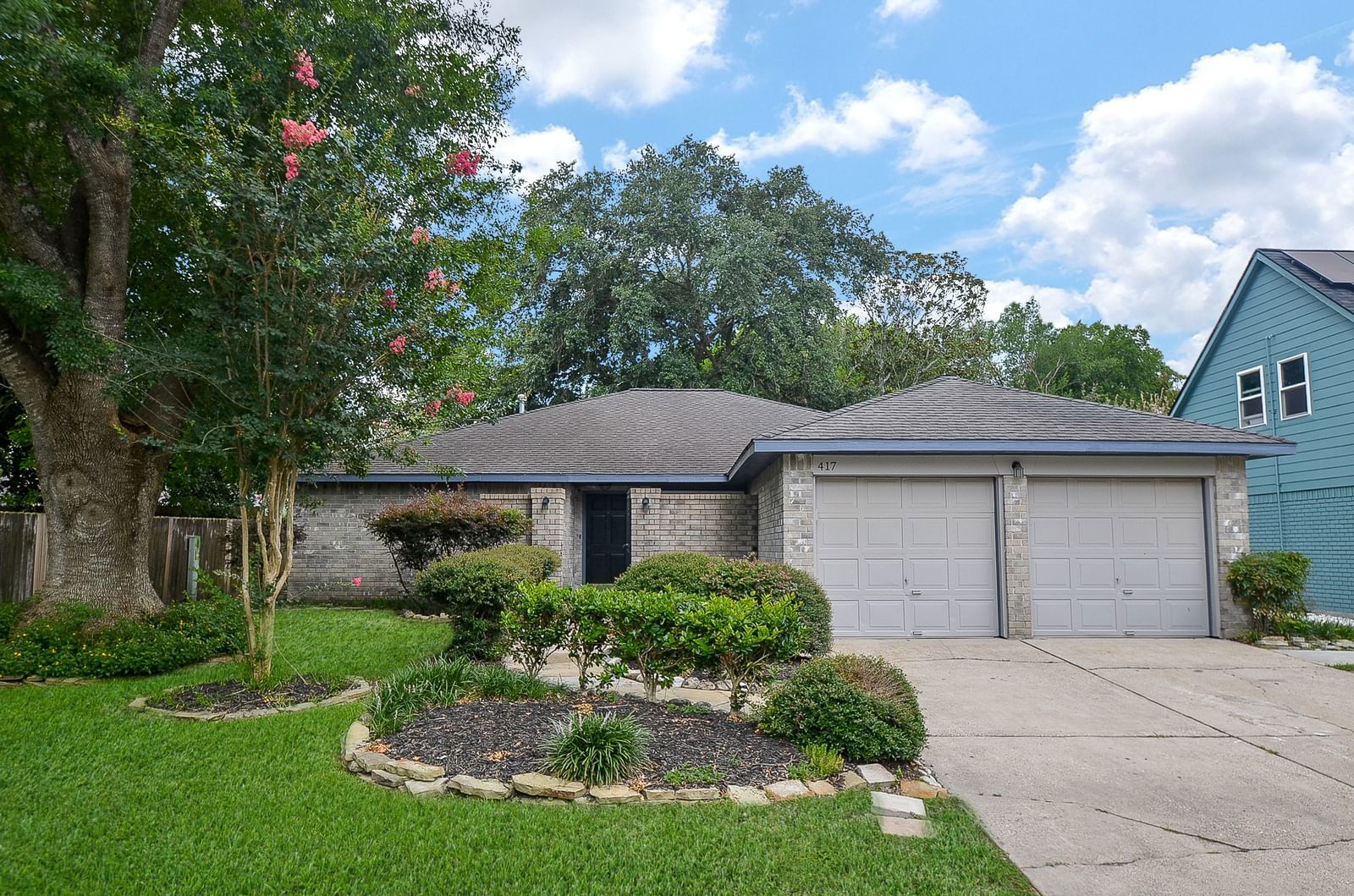 Real estate property located at 417 Deer Fern, Galveston, Meadow Bend 4, League City, TX, US