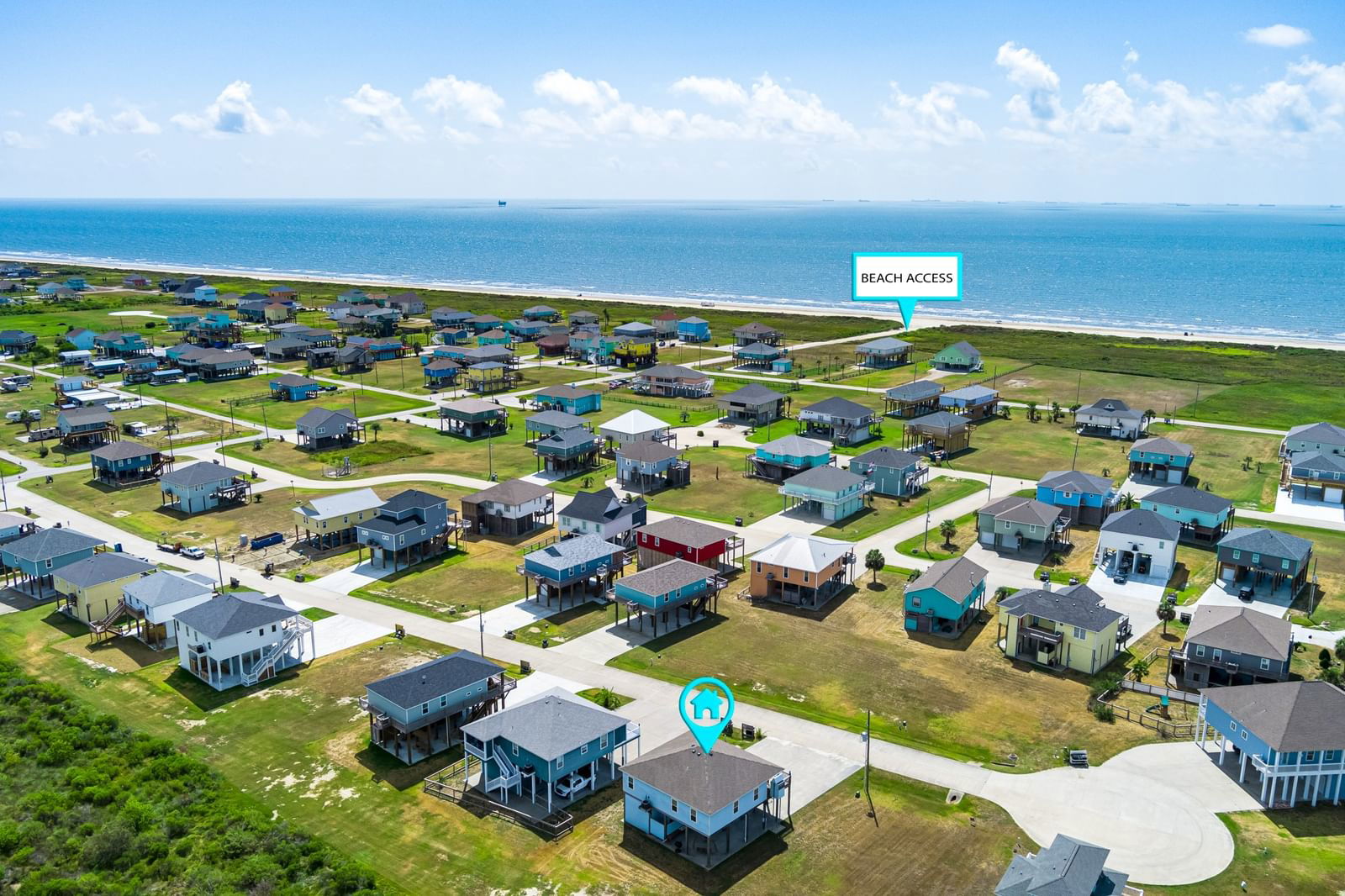 Real estate property located at 4405 Ranger, Galveston, Holiday Shores Rep 2007, Port Bolivar, TX, US