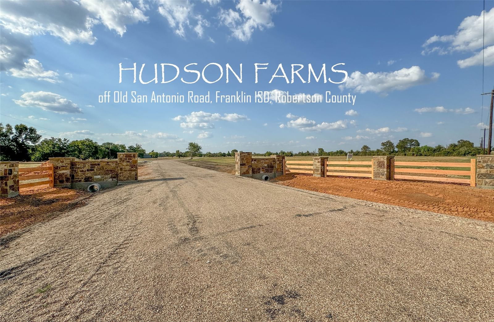 Real estate property located at TBD TBD Hudson Farms Road - Tract 9 - 6 acre, Robertson, Hudson Farms, Franklin, TX, US