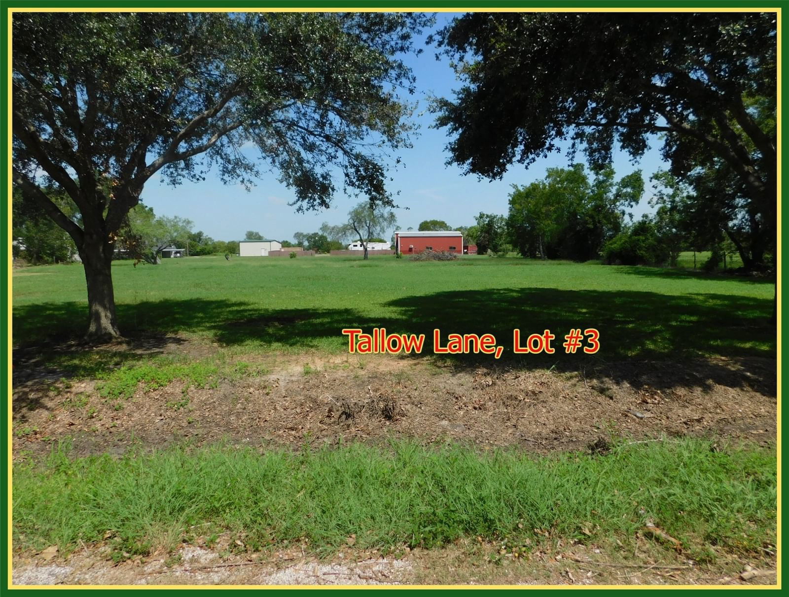 Real estate property located at TBD (Lot 3) Tallow, Wharton, B & D Properties, El Campo, TX, US