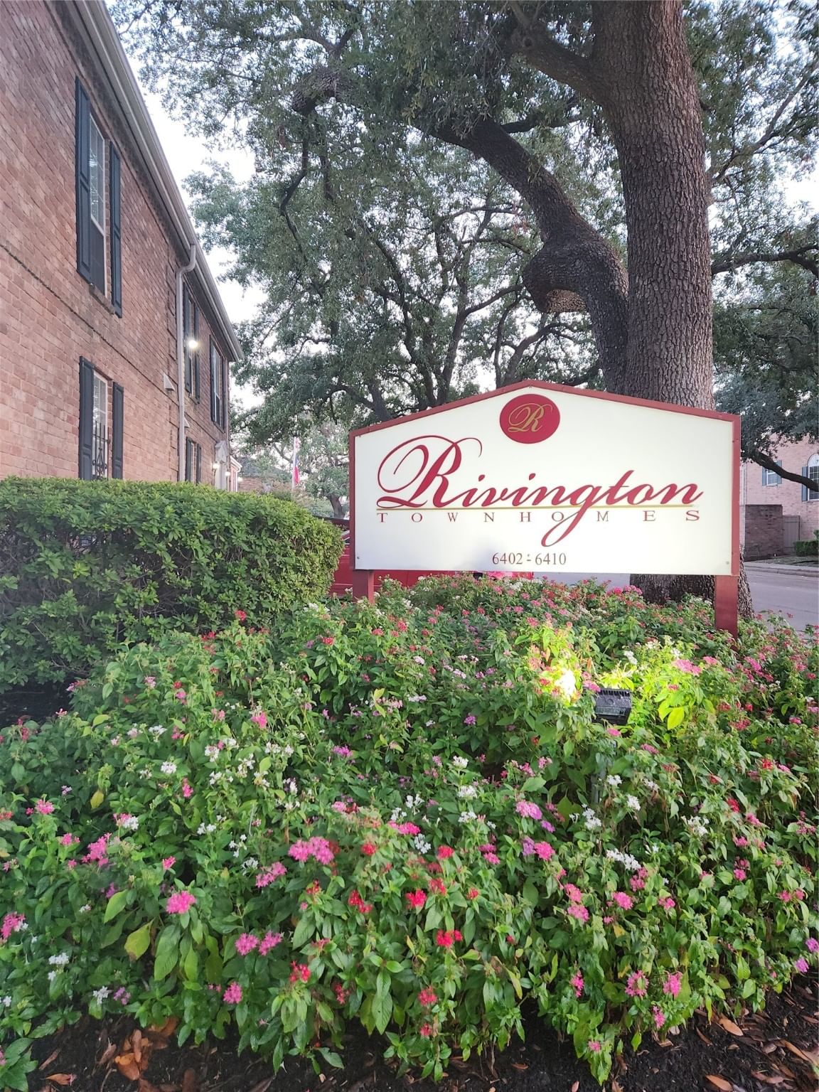 Real estate property located at 6402 Del Monte #44, Harris, Rivington T/H Condo, Houston, TX, US