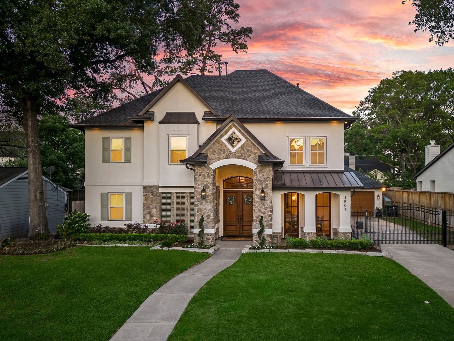 Real estate property located at 1501 Pine Chase, Harris, Glenmore Forest, Houston, TX, US