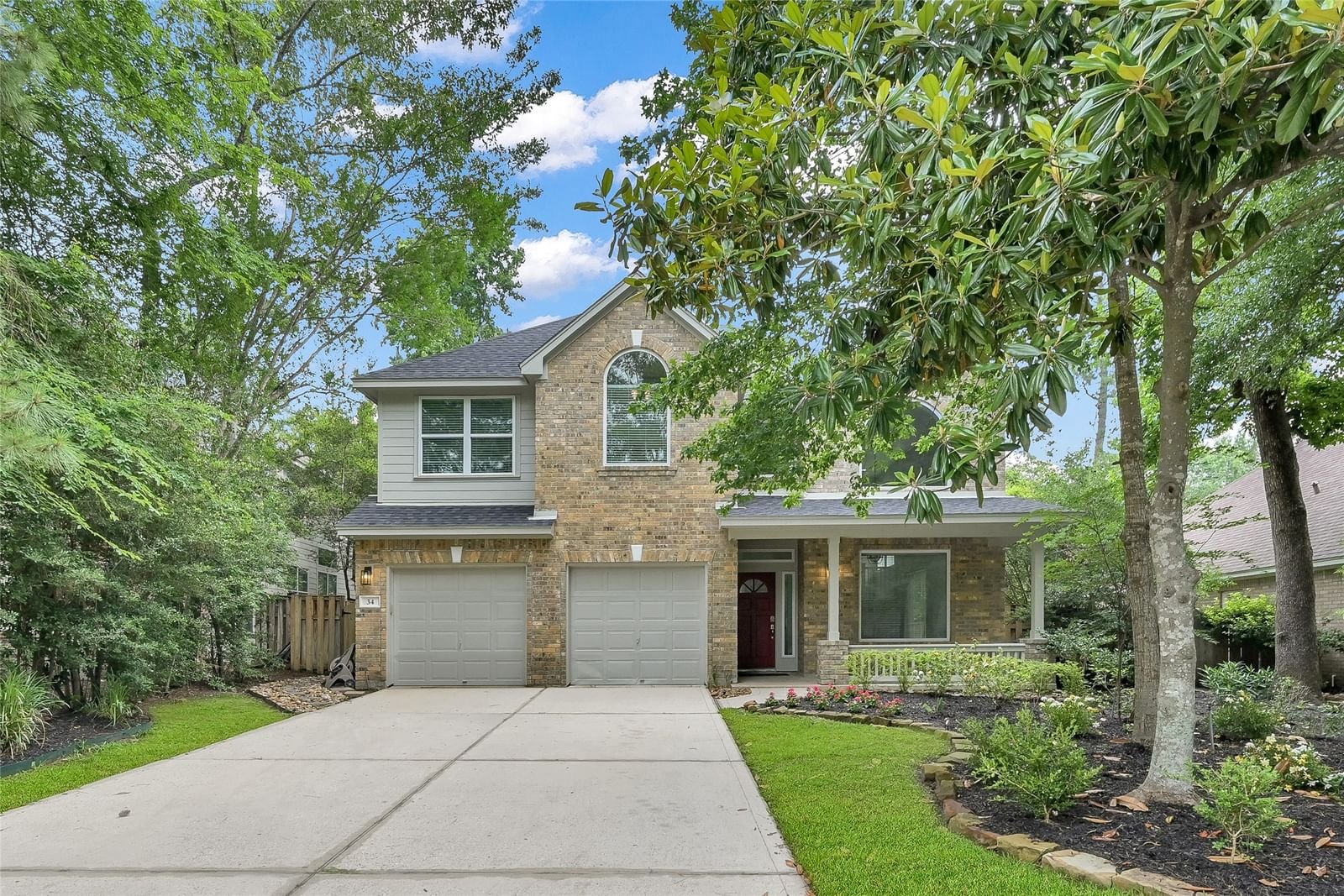 Real estate property located at 34 Bethany Bend, Montgomery, Wdlnds Village Alden Br 36, The Woodlands, TX, US
