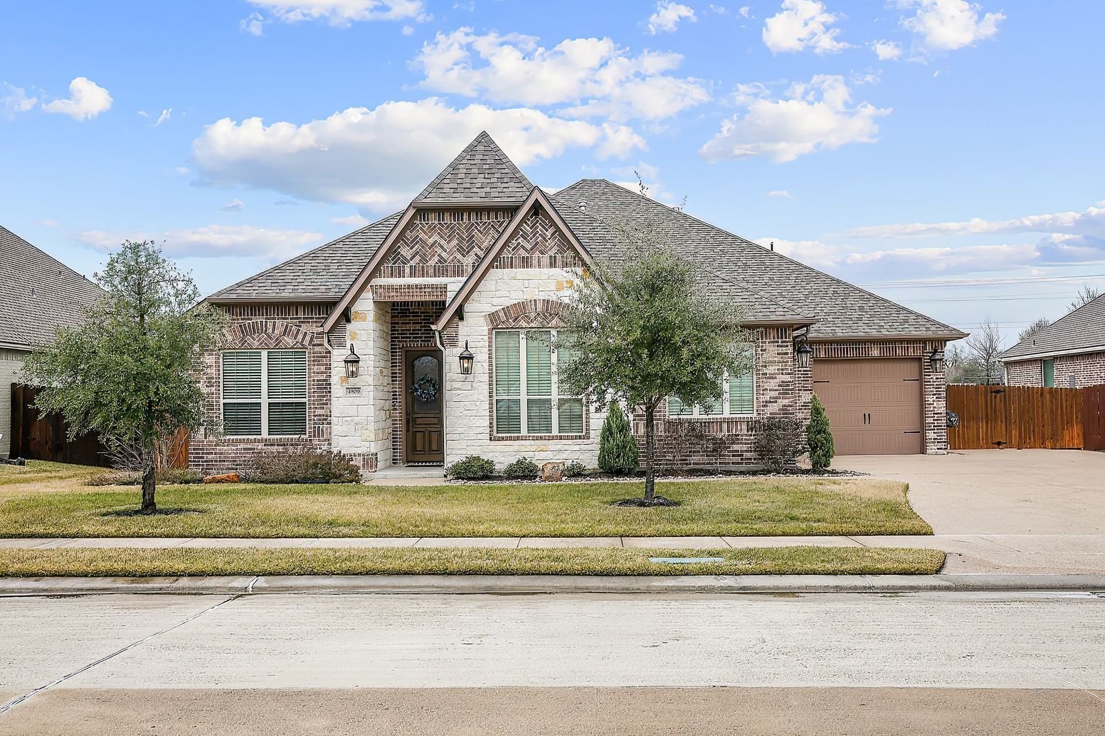 Real estate property located at 4809 Crooked Branch, Brazos, The Crossing At Lick Creek Ph, College Station, TX, US