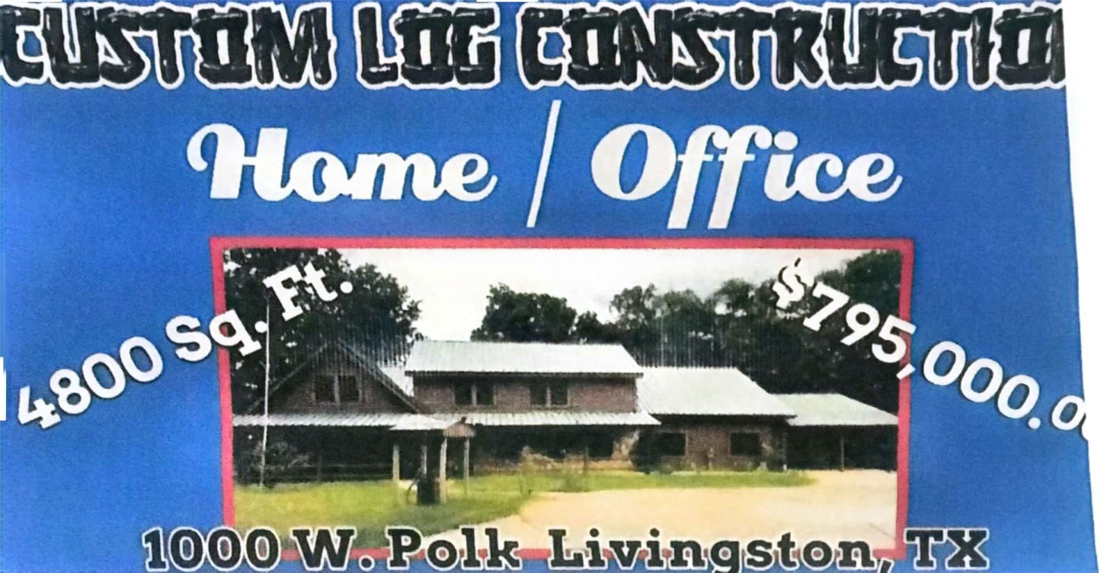 Real estate property located at 1000 Polk, Polk, Lakeside, Livingston, TX, US