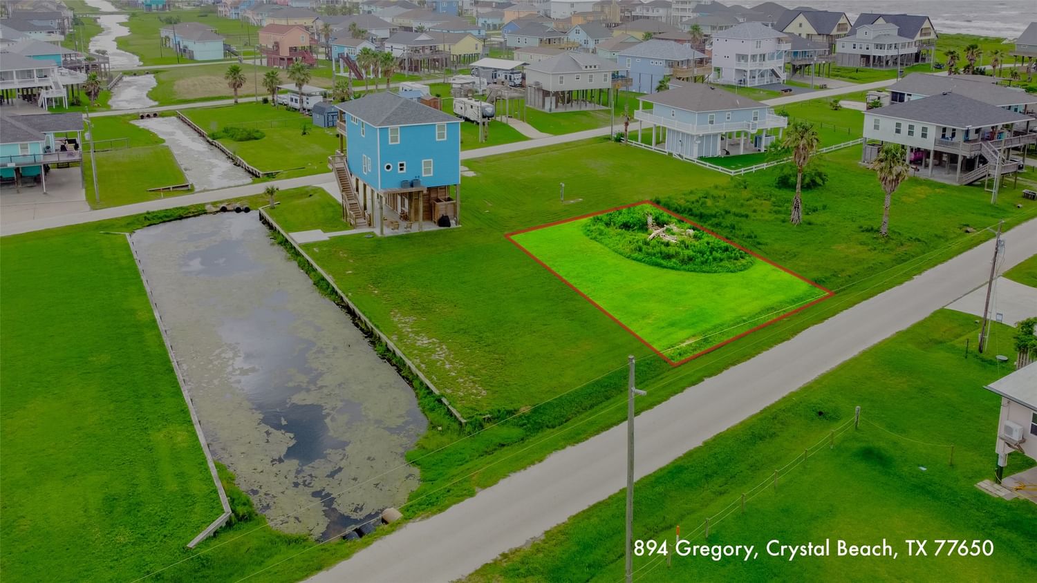 Real estate property located at 894 Gregory, Galveston, Noisy Waves, Crystal Beach, TX, US