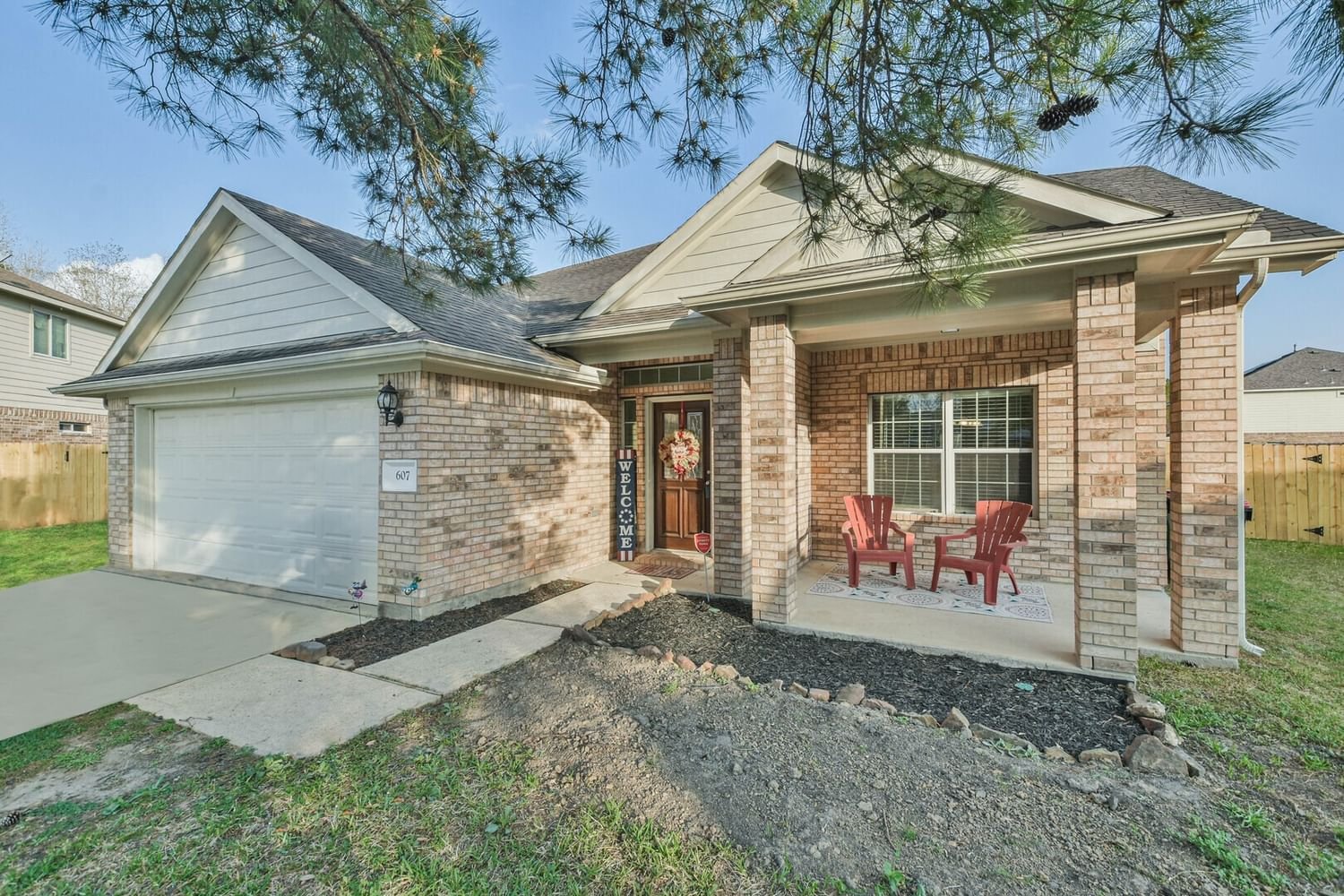 Real estate property located at 607 Linden Manor, Harris, Villages Northgate Crossing, Spring, TX, US