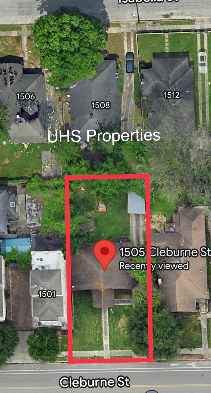 Real estate property located at 1505 Cleburne, Harris, Empire, Houston, TX, US