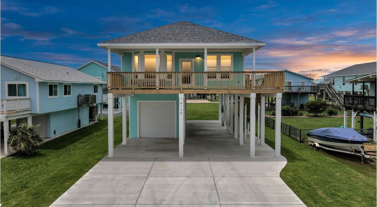 Real estate property located at 4138 Jackson Drive, Galveston, Splendor at Sea Isle, Galveston, TX, US