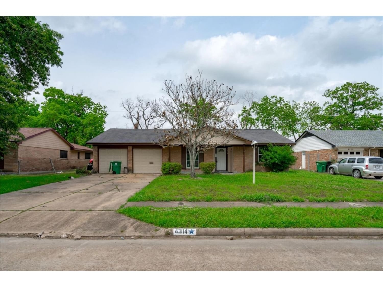 Real estate property located at 4314 Woodmont, Harris, Brentwood Sec 02, Houston, TX, US