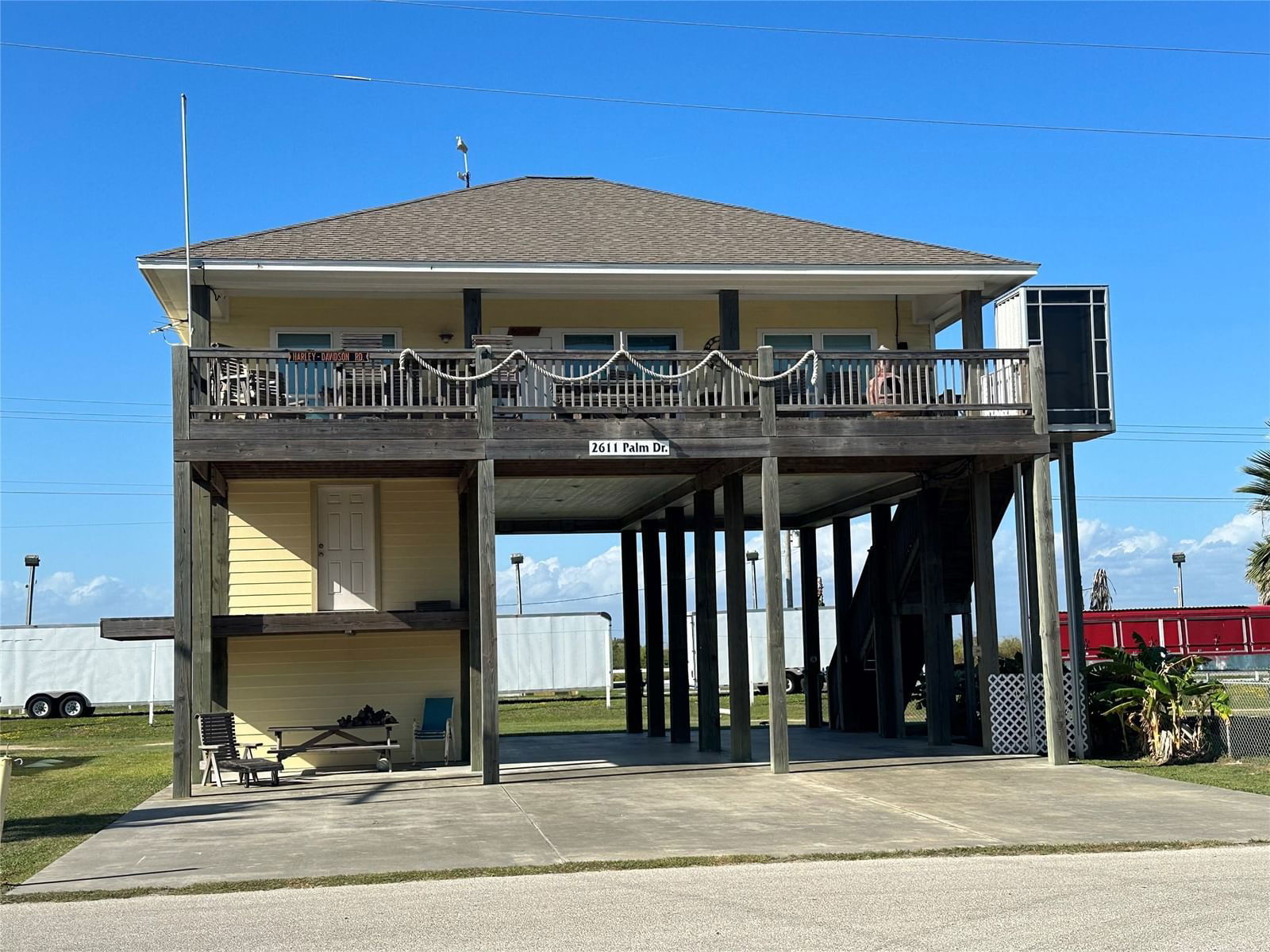 Real estate property located at 2611 Palm, Galveston, Holiday Beach, Crystal Beach, TX, US