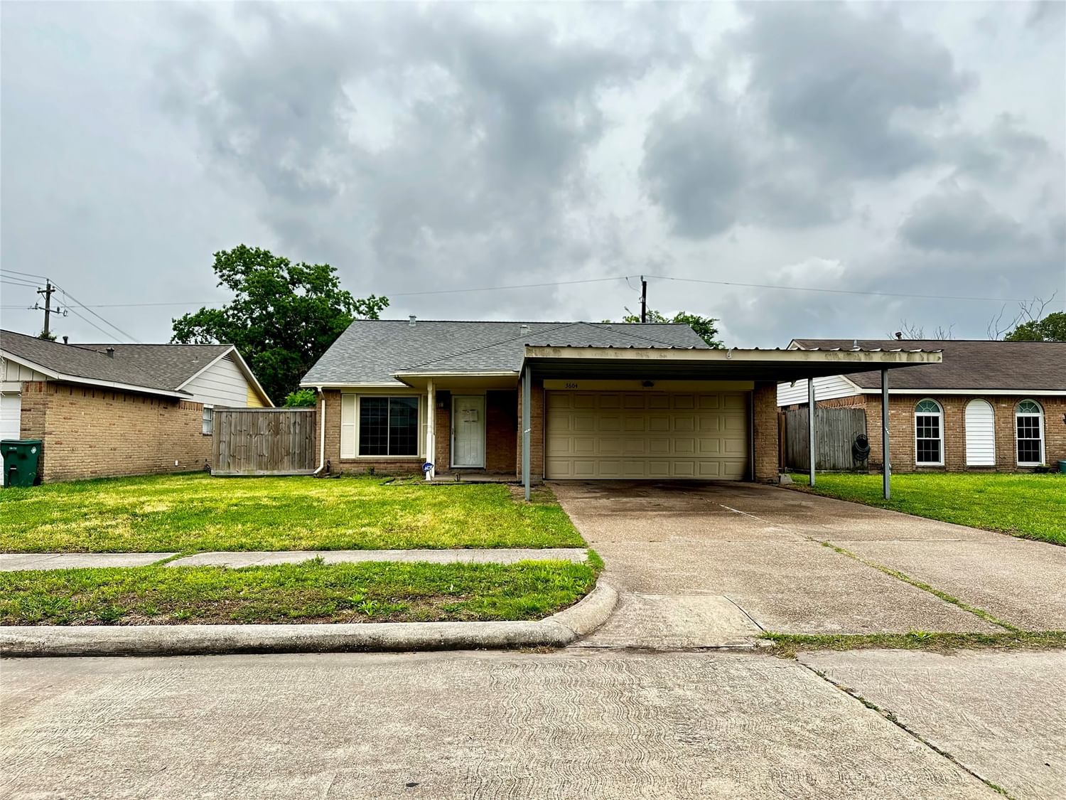 Real estate property located at 3604 Darling, Harris, Parkwood Sec 01, Pasadena, TX, US