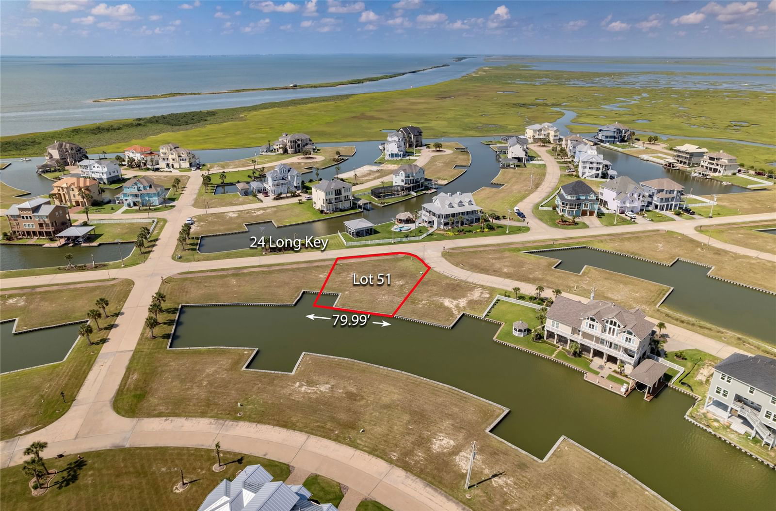 Real estate property located at 24 Long Key, Galveston, Harborwalk Sec 1 2004, Hitchcock, TX, US