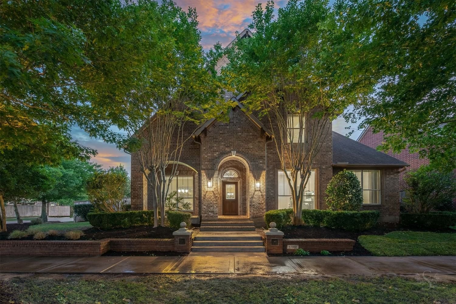 Real estate property located at 27103 Downing Park, Fort Bend, Cinco Ranch, Katy, TX, US