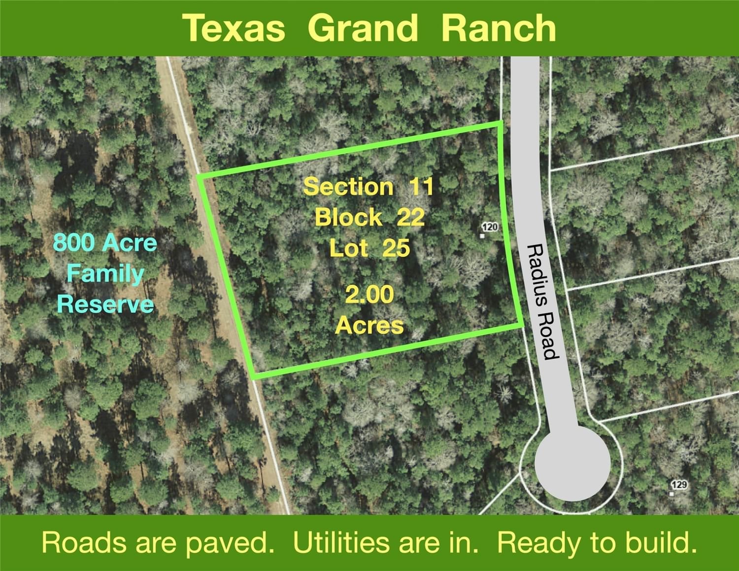 Real estate property located at 120 Radius, Walker, I Texas Grand Ranch, Huntsville, TX, US