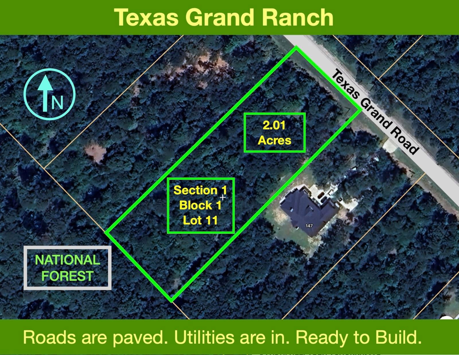 Real estate property located at 1-1-11 Texas Grand, Walker, Texas Grand Ranch, Huntsville, TX, US