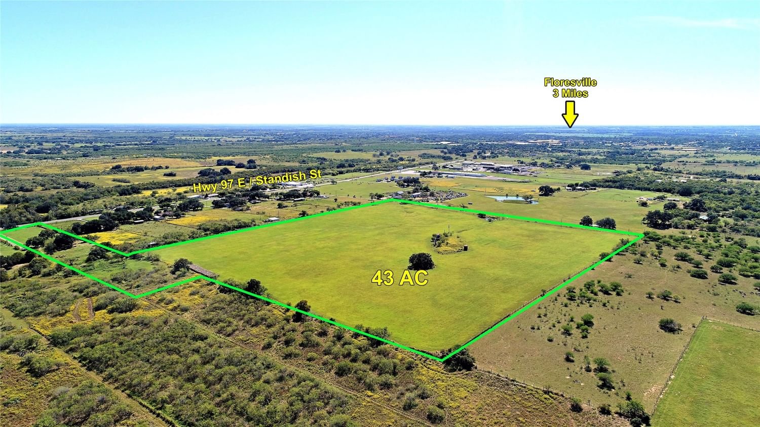 Real estate property located at 735 State Highway 97, Wilson, S & J AROCHA SUR, Floresville, TX, US