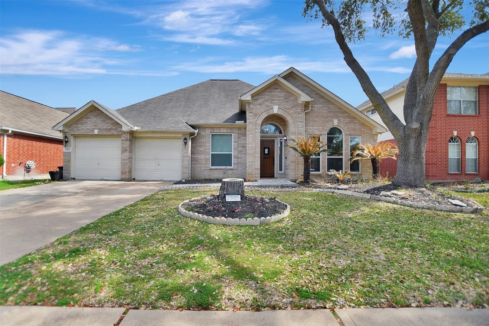 Real estate property located at 23015 Palm Trail, Harris, Heritage Square Sec 02, Katy, TX, US