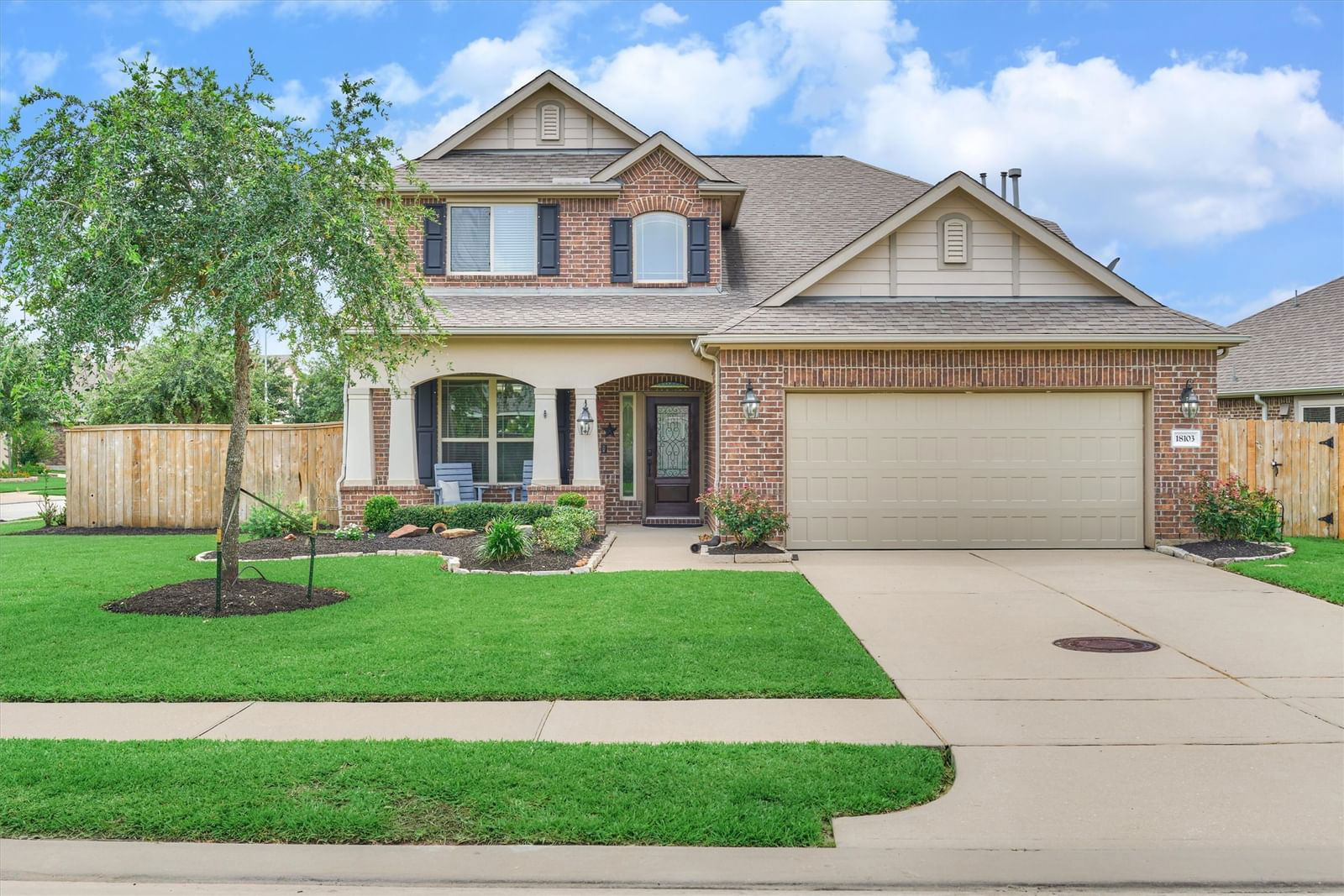 Real estate property located at 18103 Fernwood Bend, Harris, Wildwood at Northpointe, Tomball, TX, US