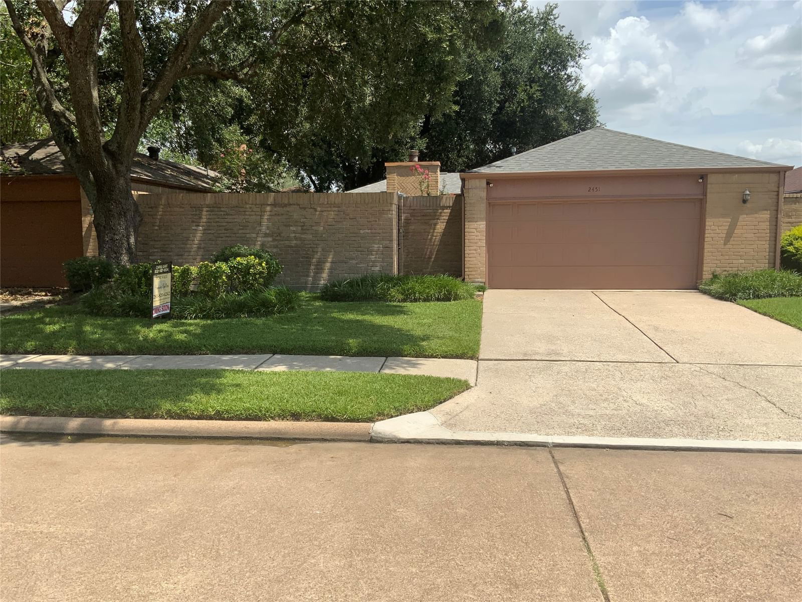 Real estate property located at 2451 Colton Hollow, Harris, Heritage Village Sec 01, Houston, TX, US