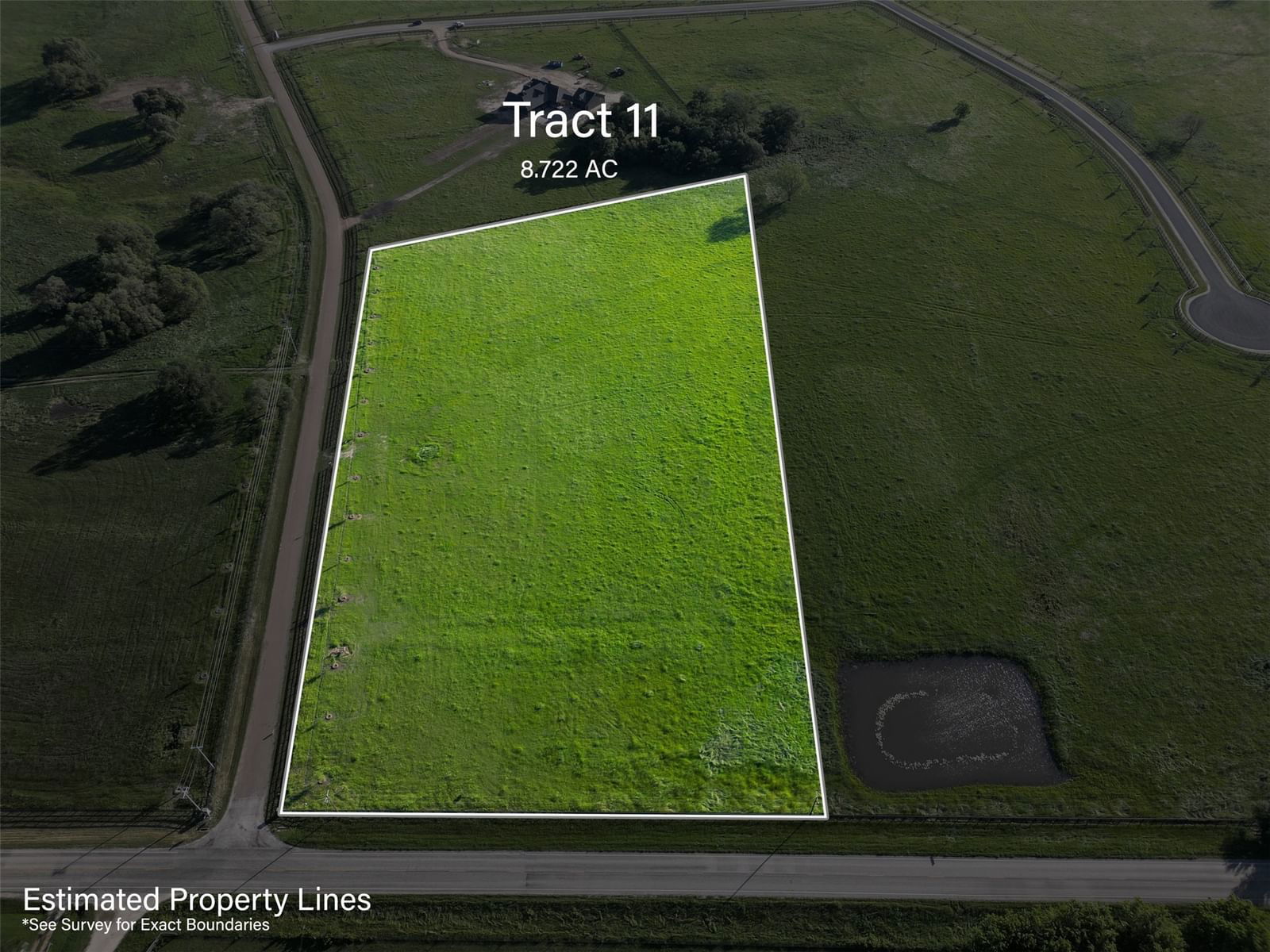 Real estate property located at 5345 Hartfield Road, Fayette, The Heart Field at Round Top, Round Top, TX, US