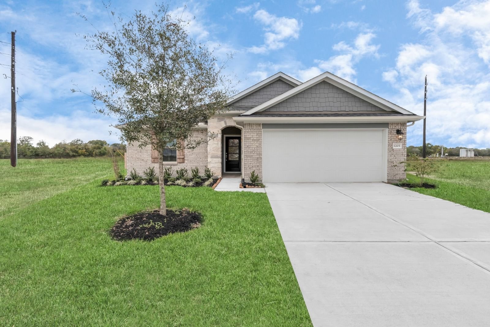 Real estate property located at 1203 Sea Oats Drive, Harris, Sweetgrass Village, Crosby, TX, US