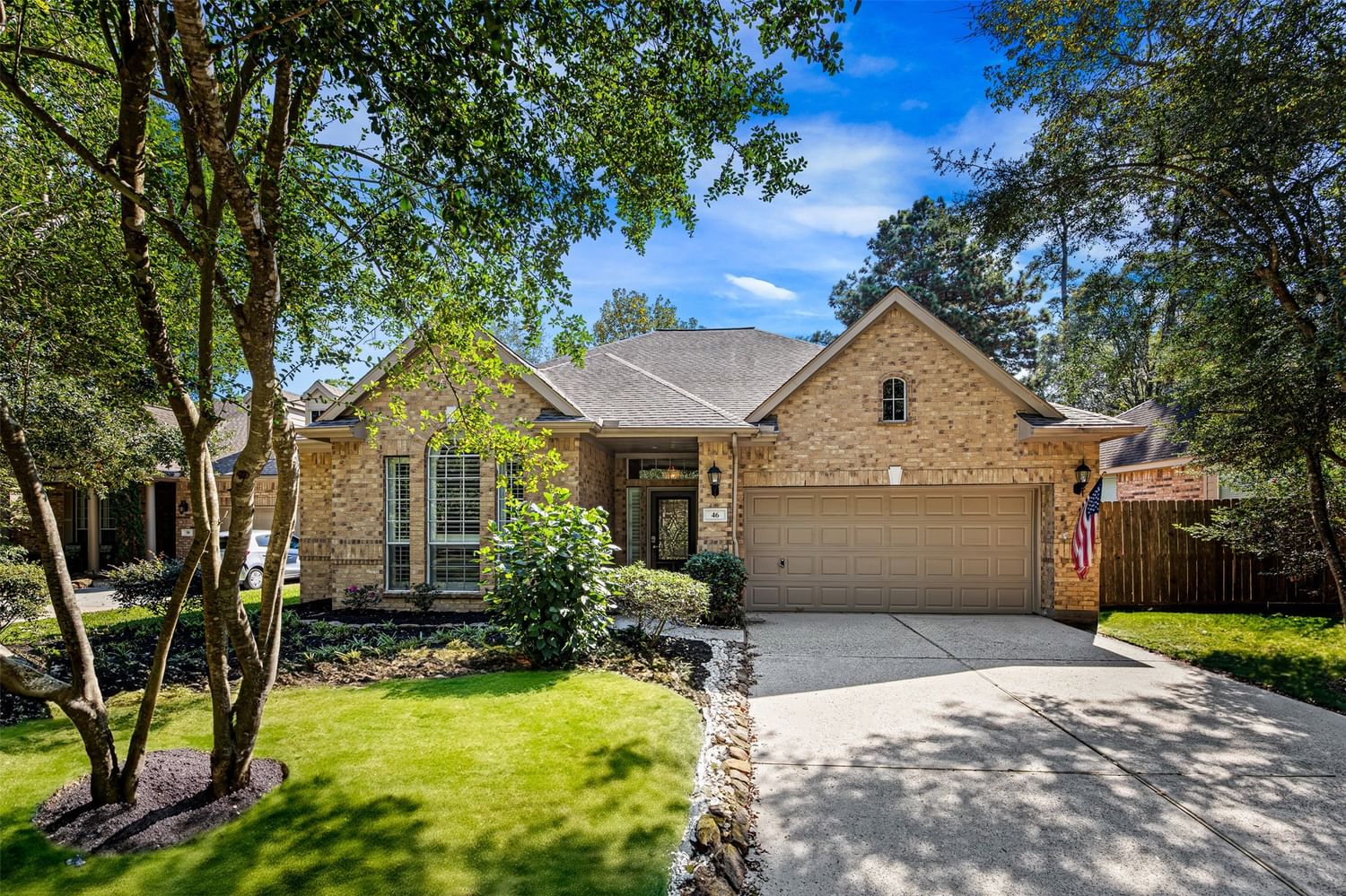 Real estate property located at 46 Belfair, Montgomery, Ashley Green, The Woodlands, TX, US