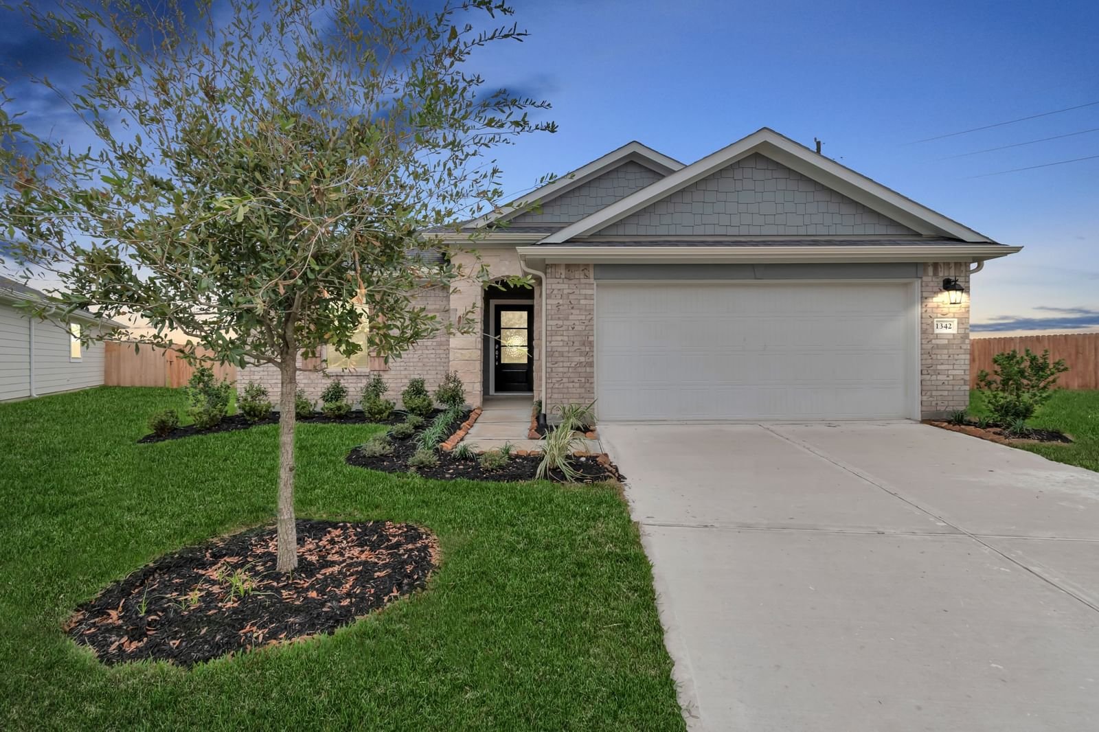 Real estate property located at 1342 Bonnerjee Drive, Harris, Sweetgrass Village, Crosby, TX, US
