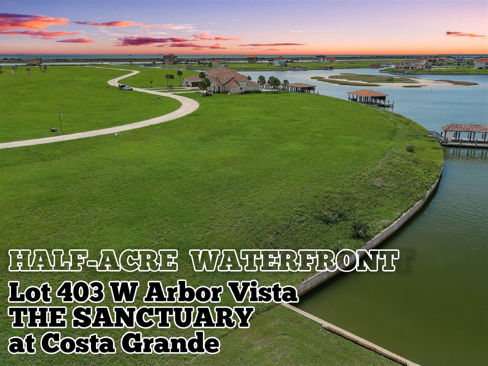 Real estate property located at Lot 403 Arbor Vista, Calhoun, Seadrift, TX, US