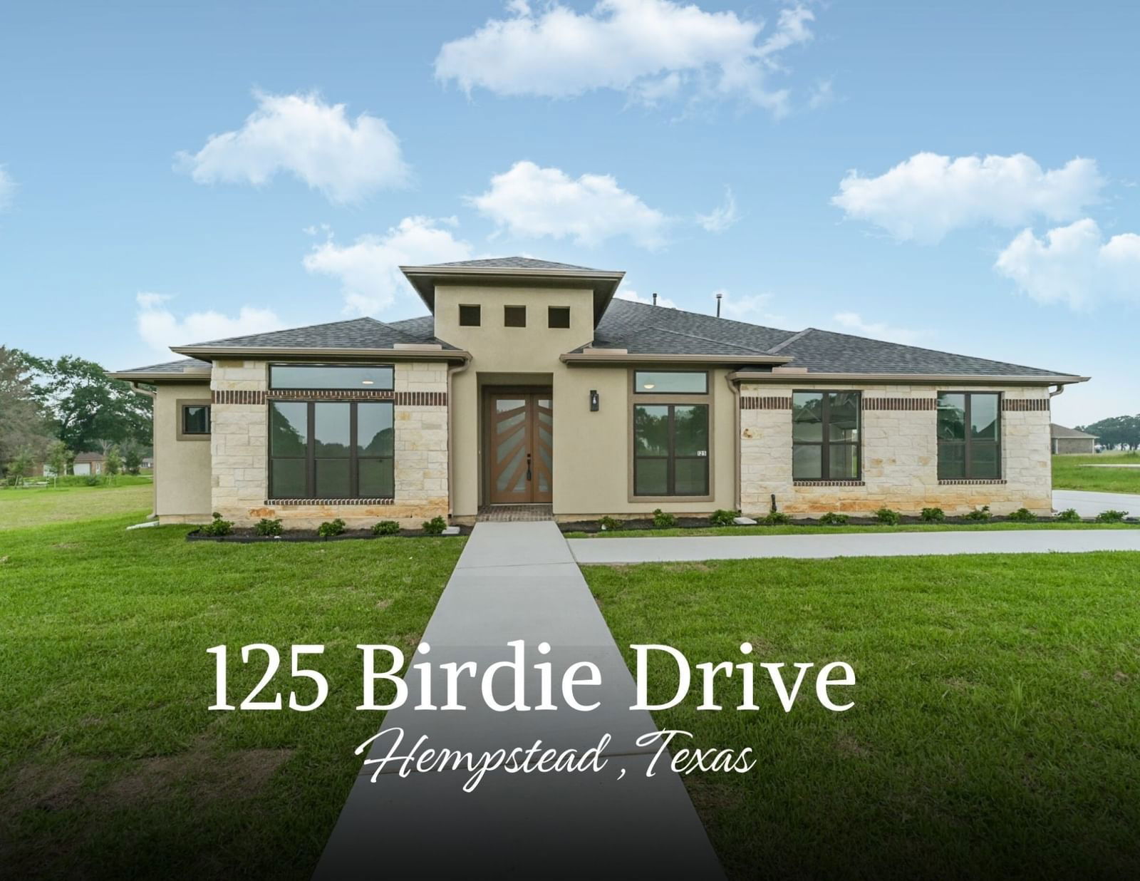 Real estate property located at 125 Birdie, Waller, Legendary Oaks, Hempstead, TX, US