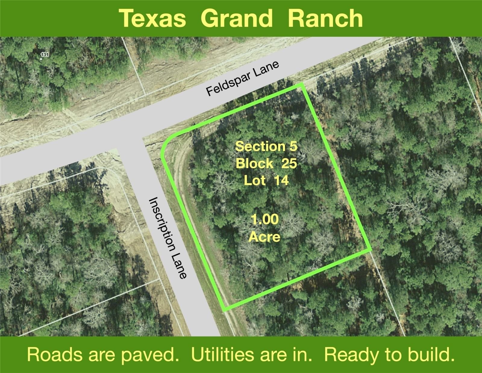 Real estate property located at 5-25-14 Inscription, Walker, Texas Grand Ranch, Huntsville, TX, US