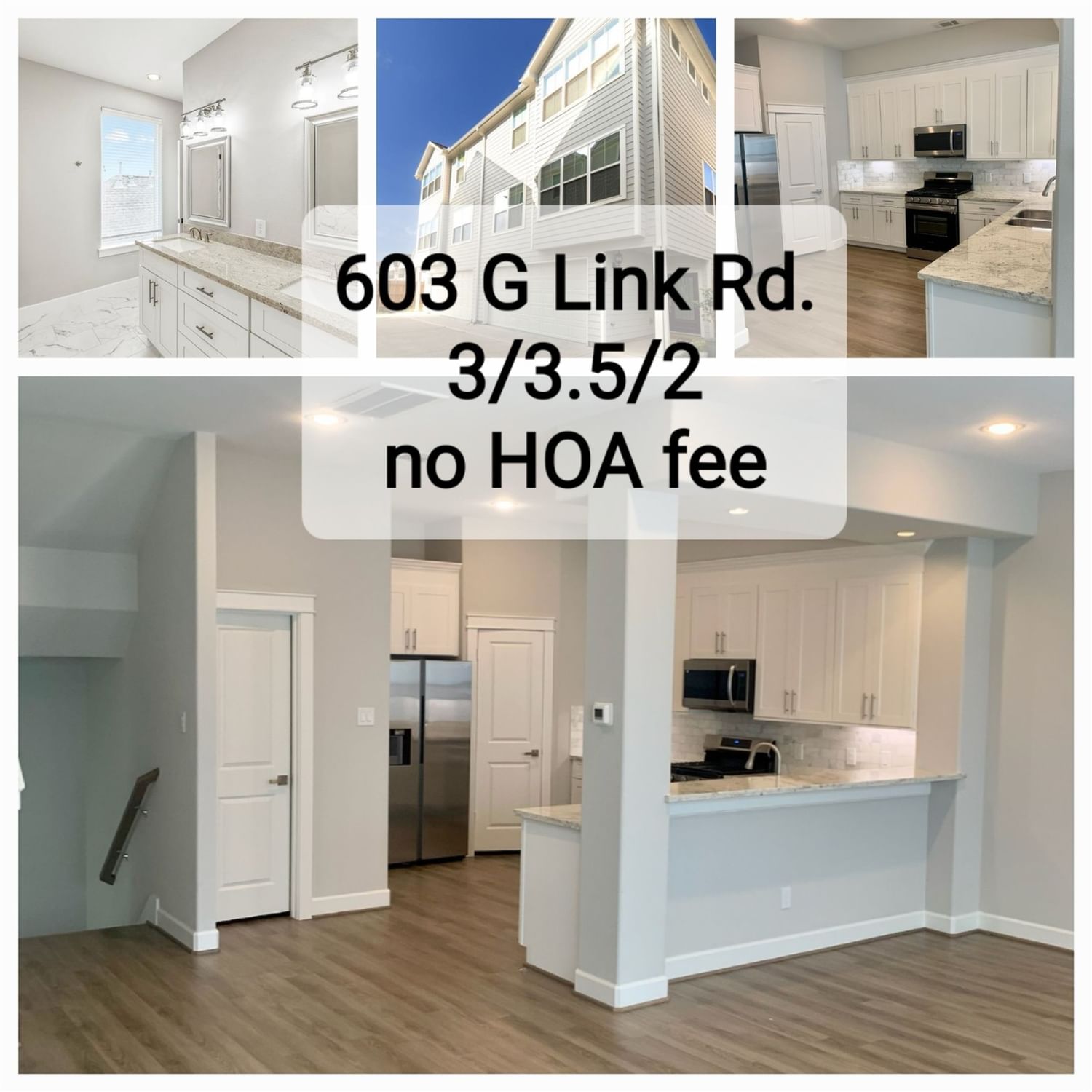 Real estate property located at 603 LINK G, Harris, Houston, TX, US