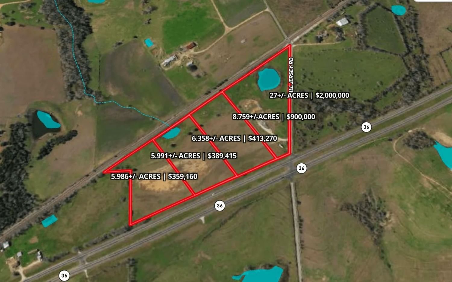 Real estate property located at Tract 3 HWY 36 South, Washington, S3695 - S3695 - Legacy Hill, Brenham, TX, US