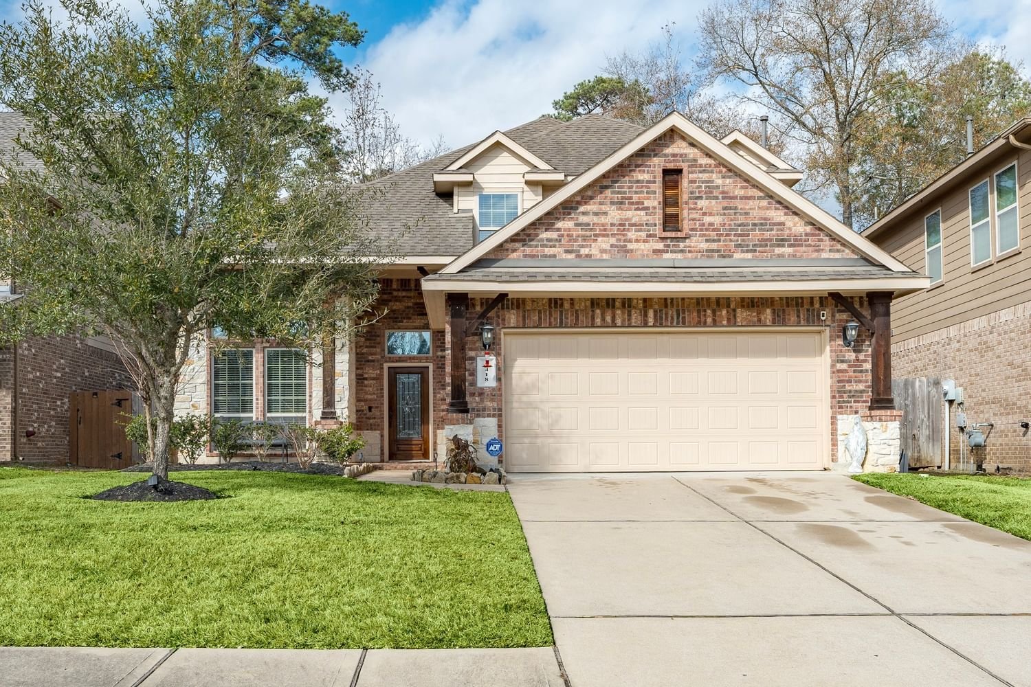Real estate property located at 2418 Garden Falls, Montgomery, The Gardens At Jacobs Reserve, Conroe, TX, US