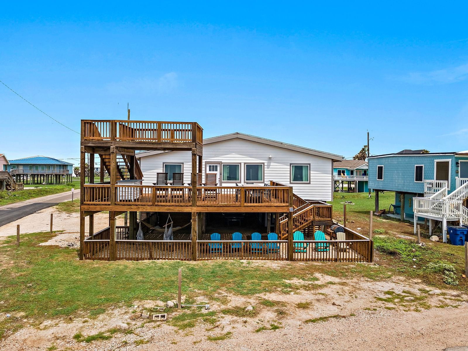 Real estate property located at 418 Beach, Brazoria, N/A, Surfside Beach, TX, US