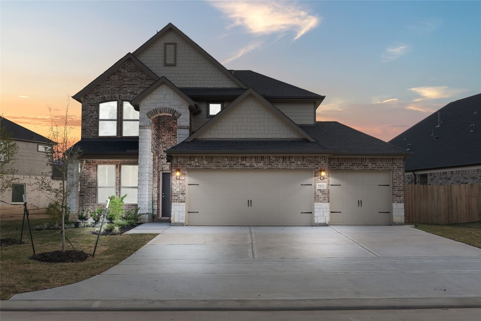 Real estate property located at 2922 Skerne Forest, Harris, Bradbury Forest, Spring, TX, US