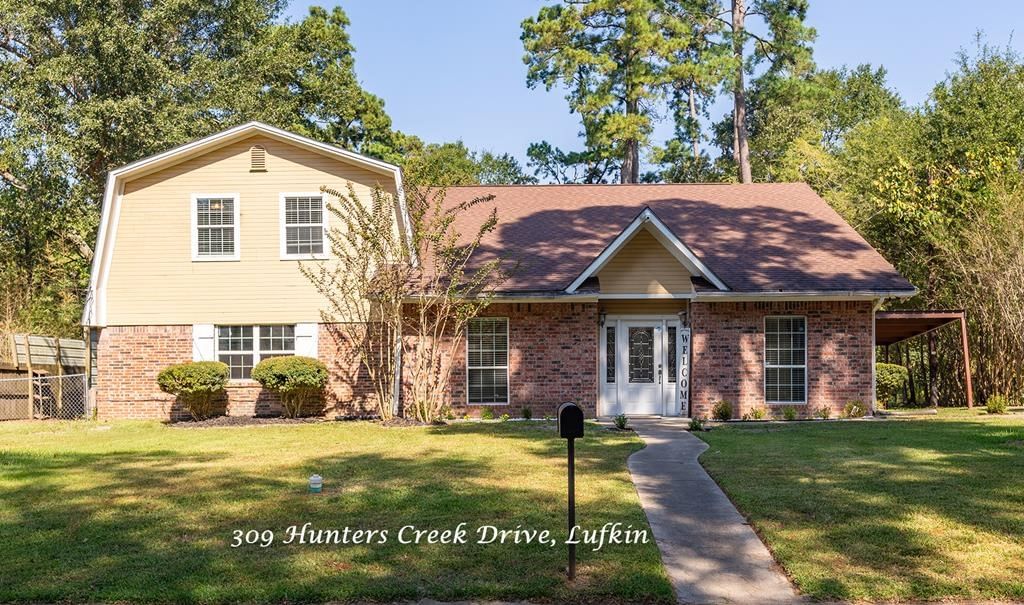 Real estate property located at 309 Hunters Creek Drive, Angelina, Englewood Terrace, Lufkin, TX, US