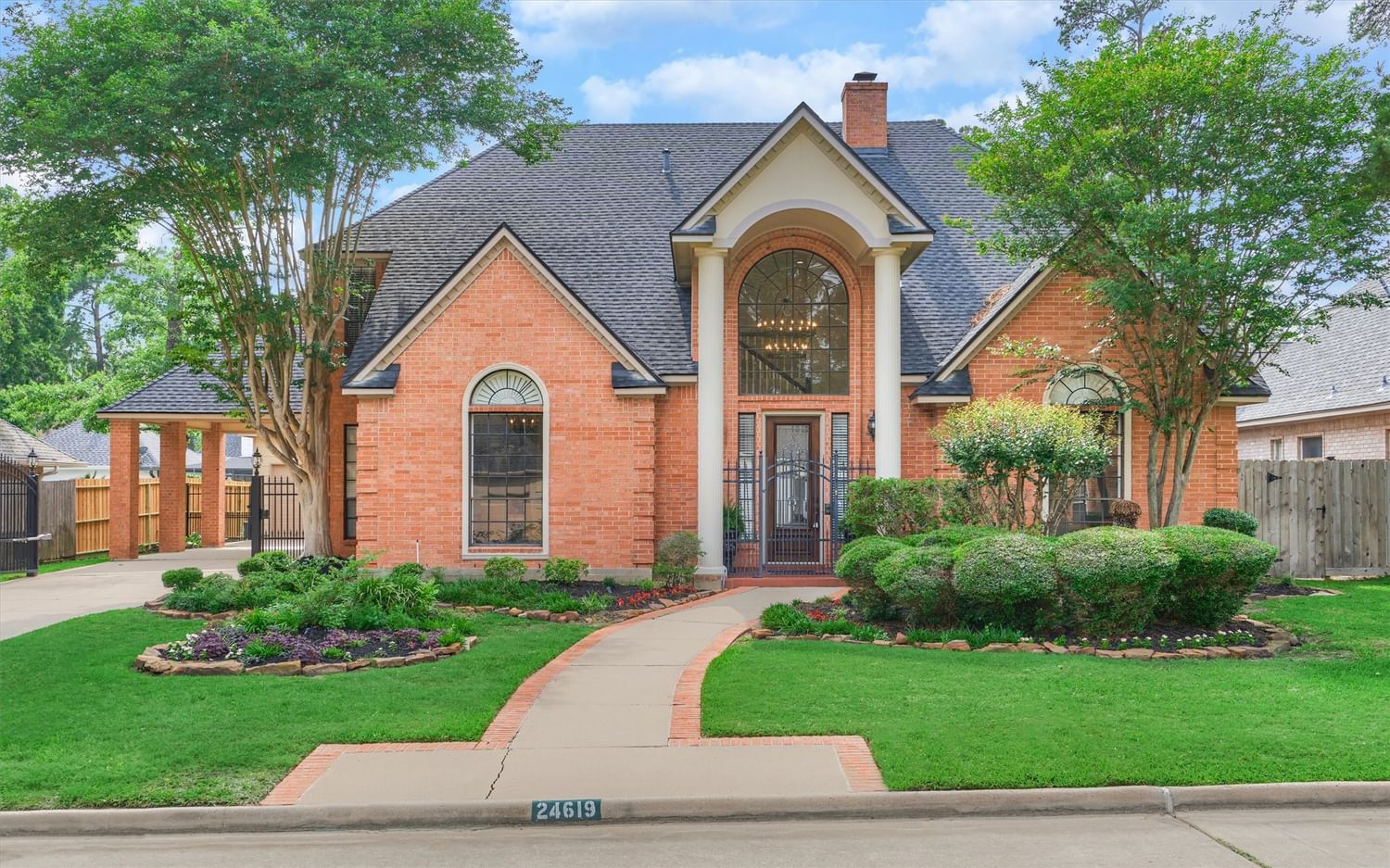 Real estate property located at 24619 Kingscrest, Harris, Northampton Estates, Spring, TX, US