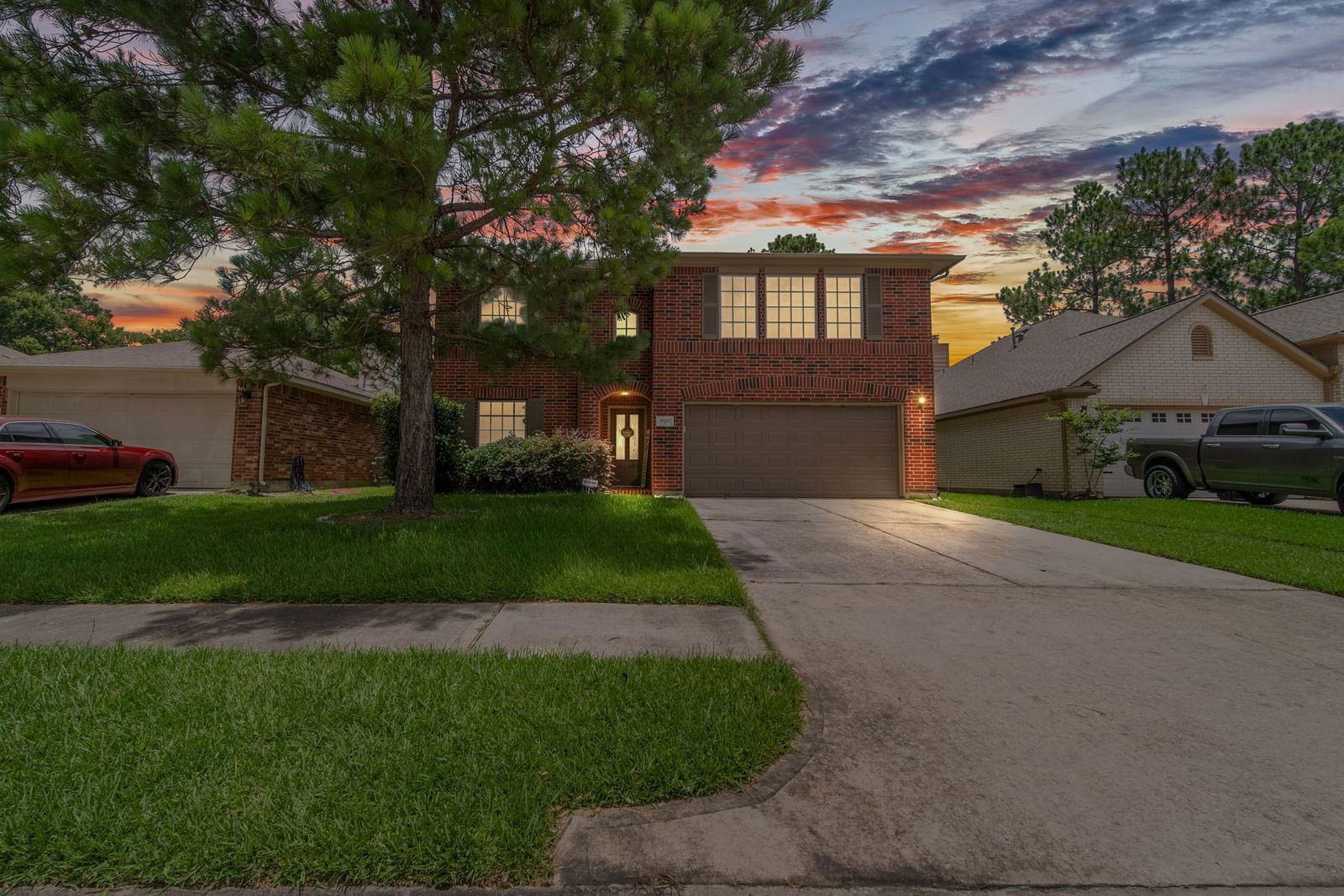 Real estate property located at 3323 Falcon Trail, Harris, Breckenridge Forest, Spring, TX, US