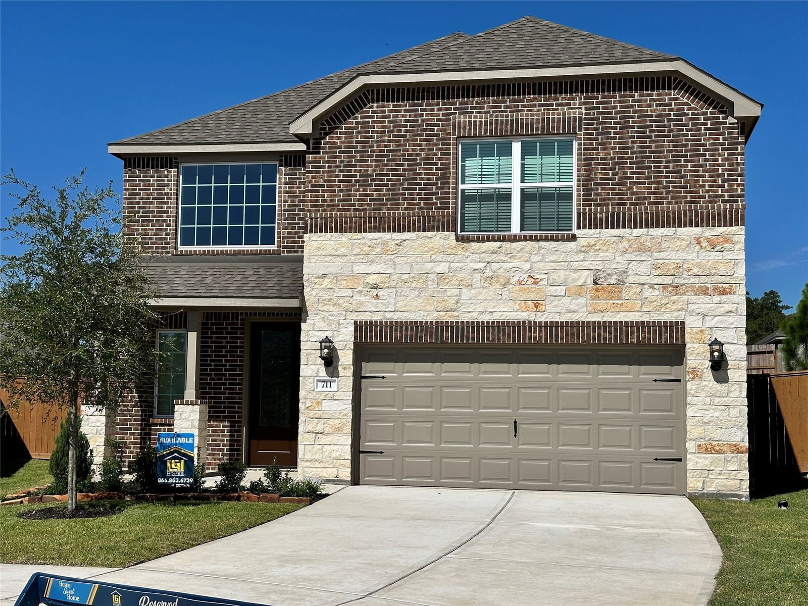 Real estate property located at 711 Fallen Hemlock, Montgomery, Wedgewood Forest, Conroe, TX, US