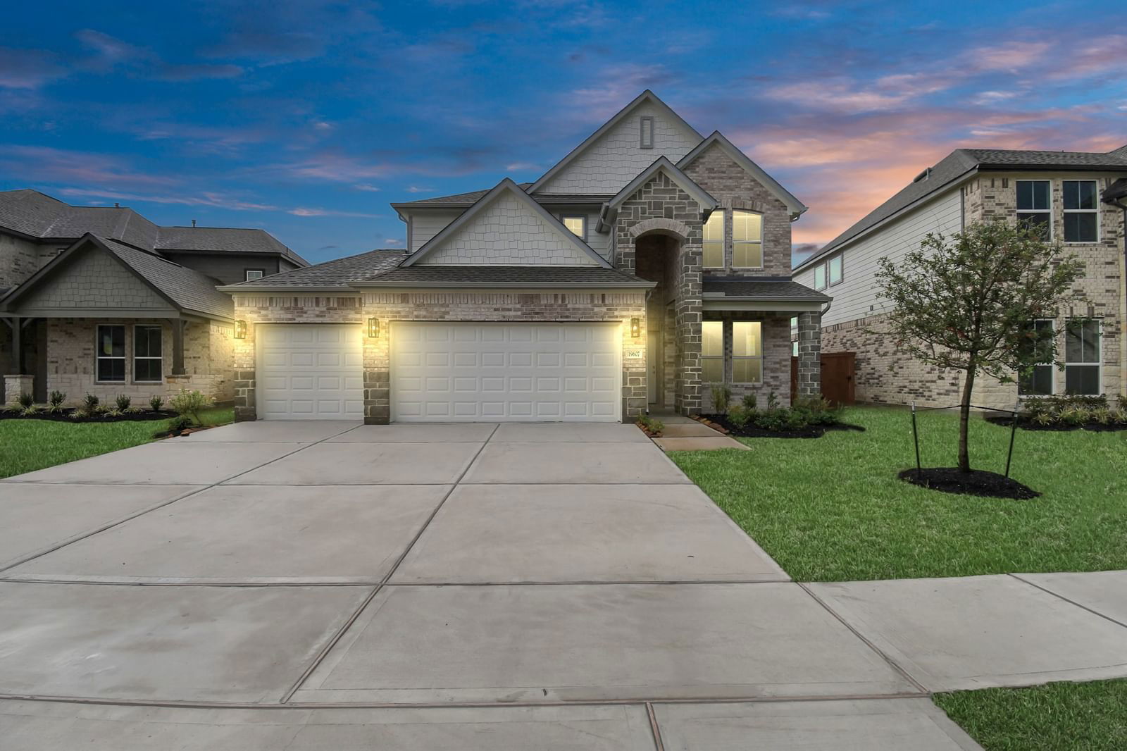 Real estate property located at 19607 Isola Breeze Drive, Harris, Cypress Green, Hockley, TX, US