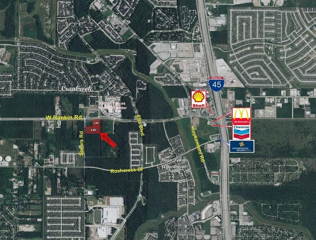 Real estate property located at 0 Rankin, Harris, Spears Bus Park Reserve B, Houston, TX, US