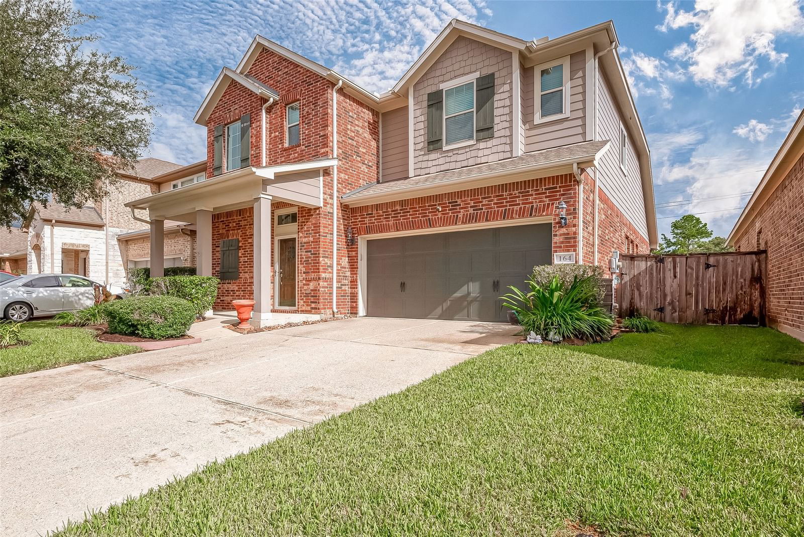 Real estate property located at 164 Castlegate, Harris, Enclave/Castlebridge Pt R, Jersey Village, TX, US